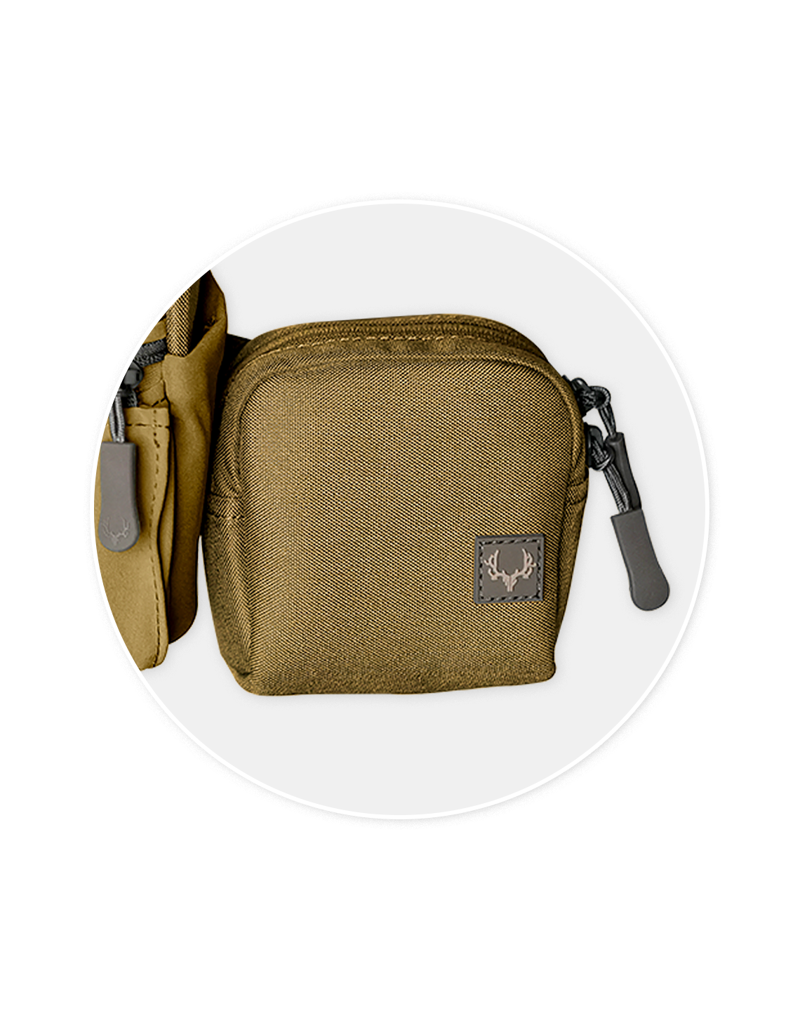 Game Changer coyote brown accessory pouch by Muley Freak.