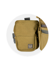Game Changer Rangefinder Pouch in coyote brown for hunters.