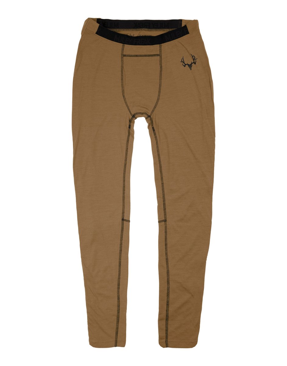 OMMO DRAWSTRING BACK ZIP JK　KHAKI Scout Merino Zip-Off Bottoms - Muley Freak