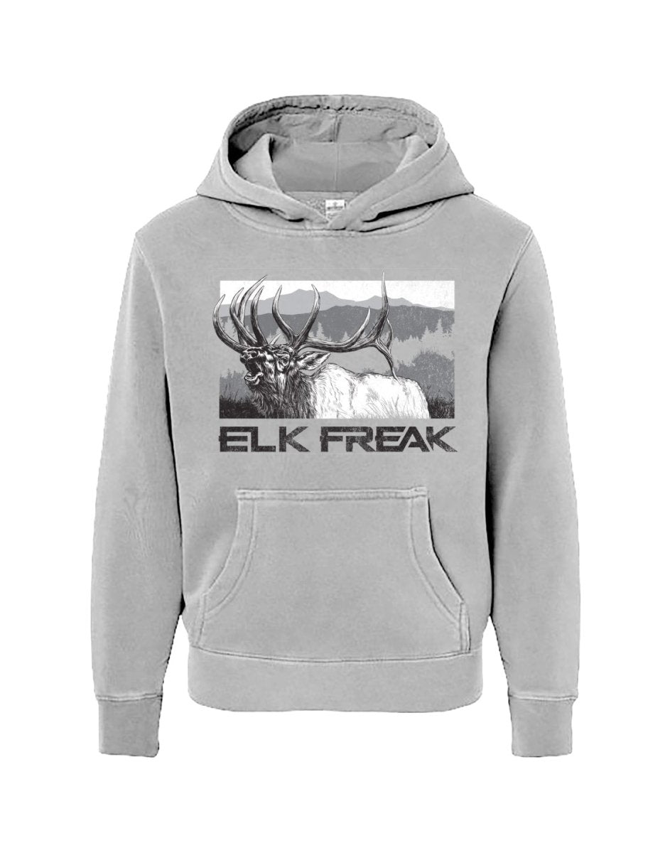 Kids Elk Freak Screamin' Hoodie - Muley Freak