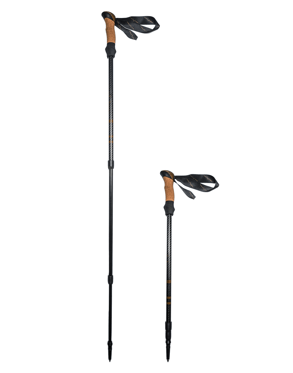 Muley Freak UL Trekking Poles extended and ready for rugged terrain.
