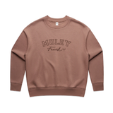Women's Mauve Logo Crew