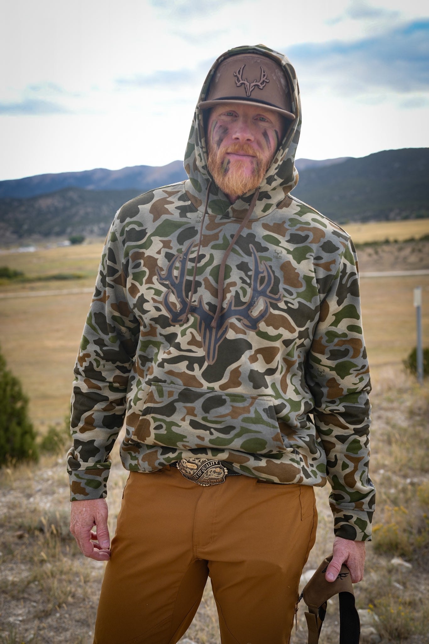 Sweat à capuche camouflage Buck Marsh 2.0