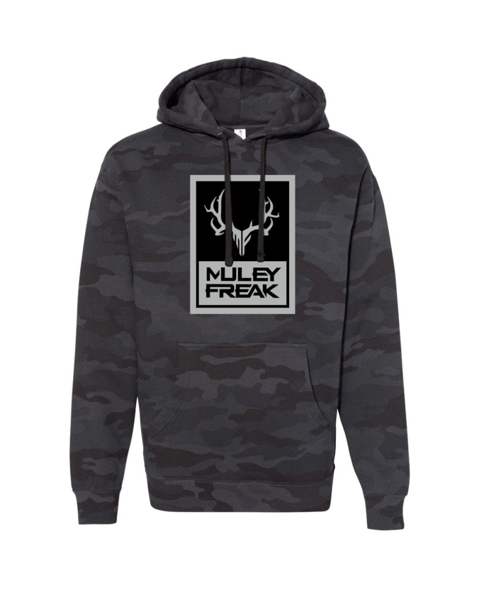 Blackout Camo Hoodie 2.0 - Muley Freak