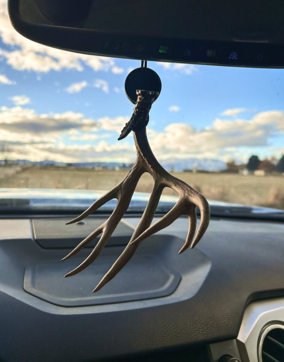 Buck Antler Mirror Danglers - Muley Freak