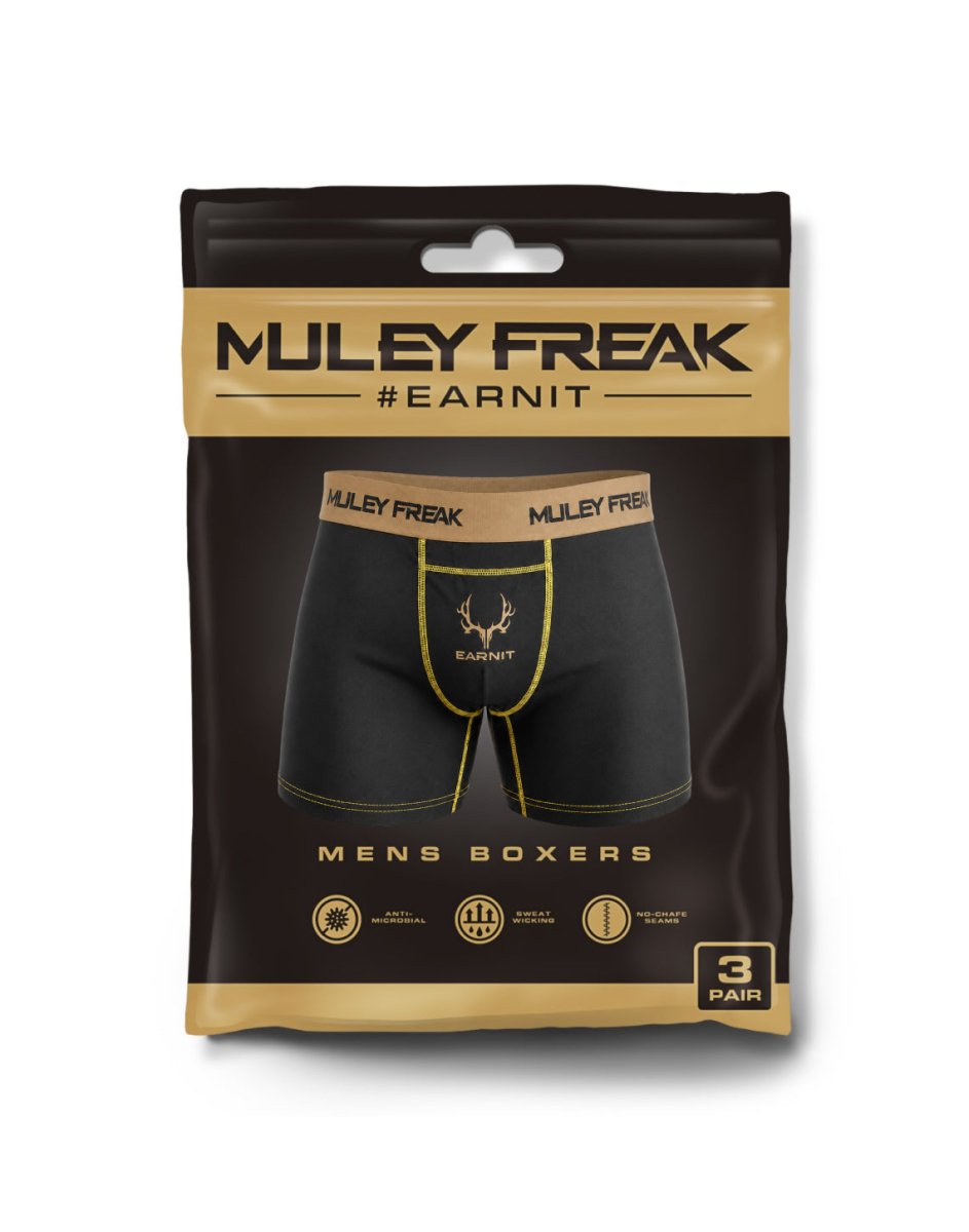 Earn It Brief Bundle - 3 pk - Muley Freak