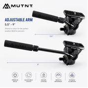 FH-6 Precision Fluid Head - Muley Freak