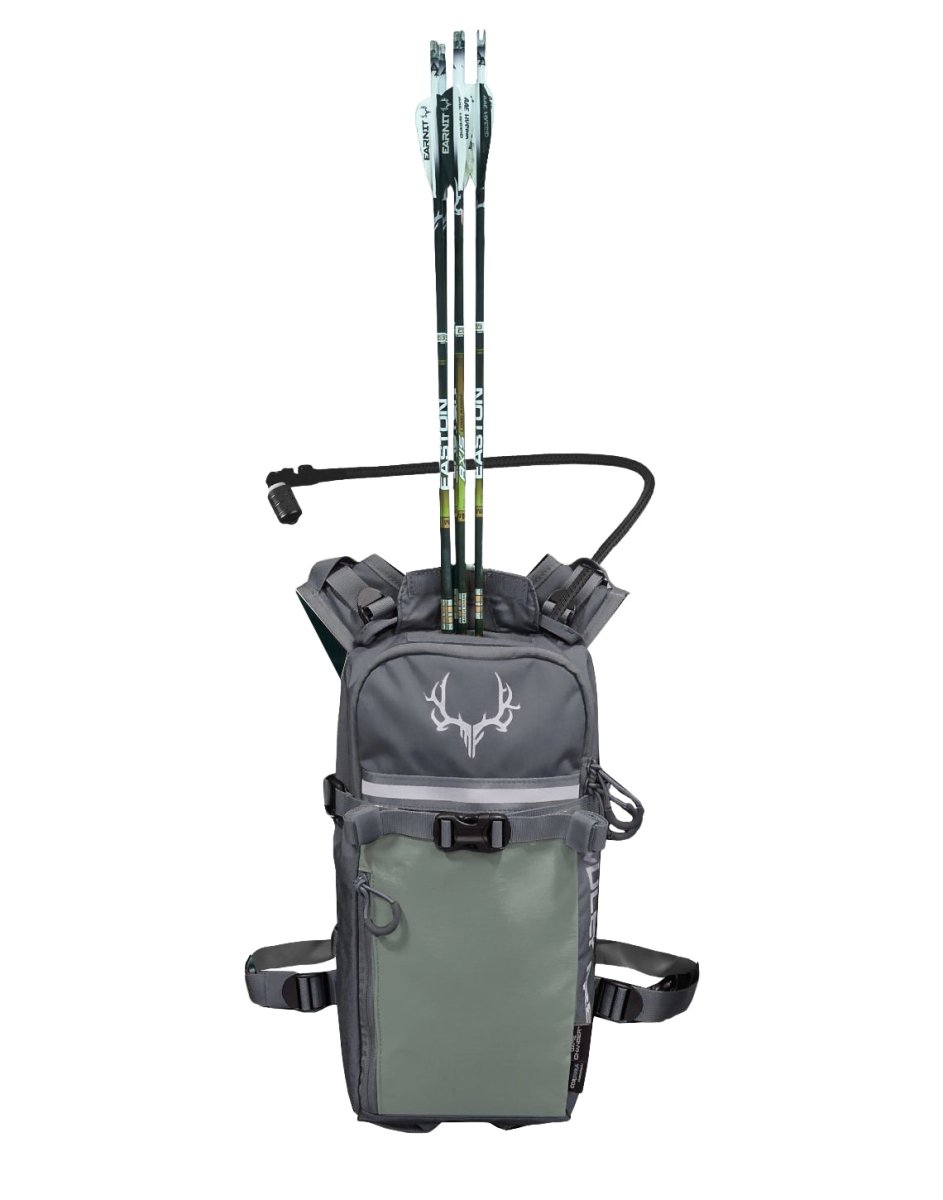 Wolf Gray Guzzler pack by Muley Freak, designed for archer's efficiency.