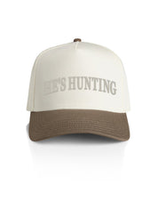 He's Hunting Canvas Trucker - Muley Freak
