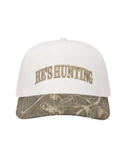 He's Hunting Canvas Trucker - Muley Freak