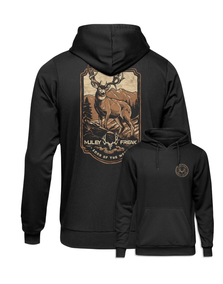 Icon Of The West Hoodie - Muley Freak