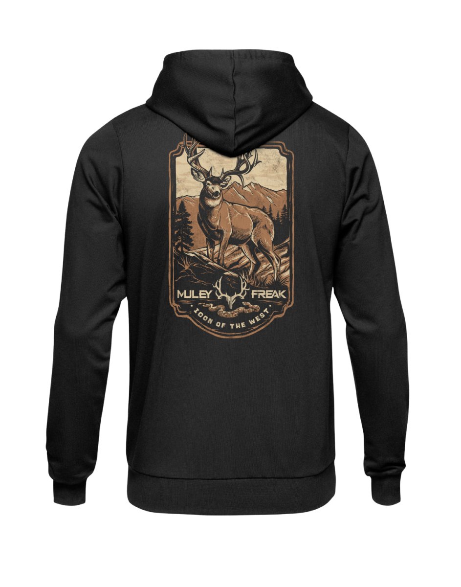 Icon Of The West Hoodie - Muley Freak