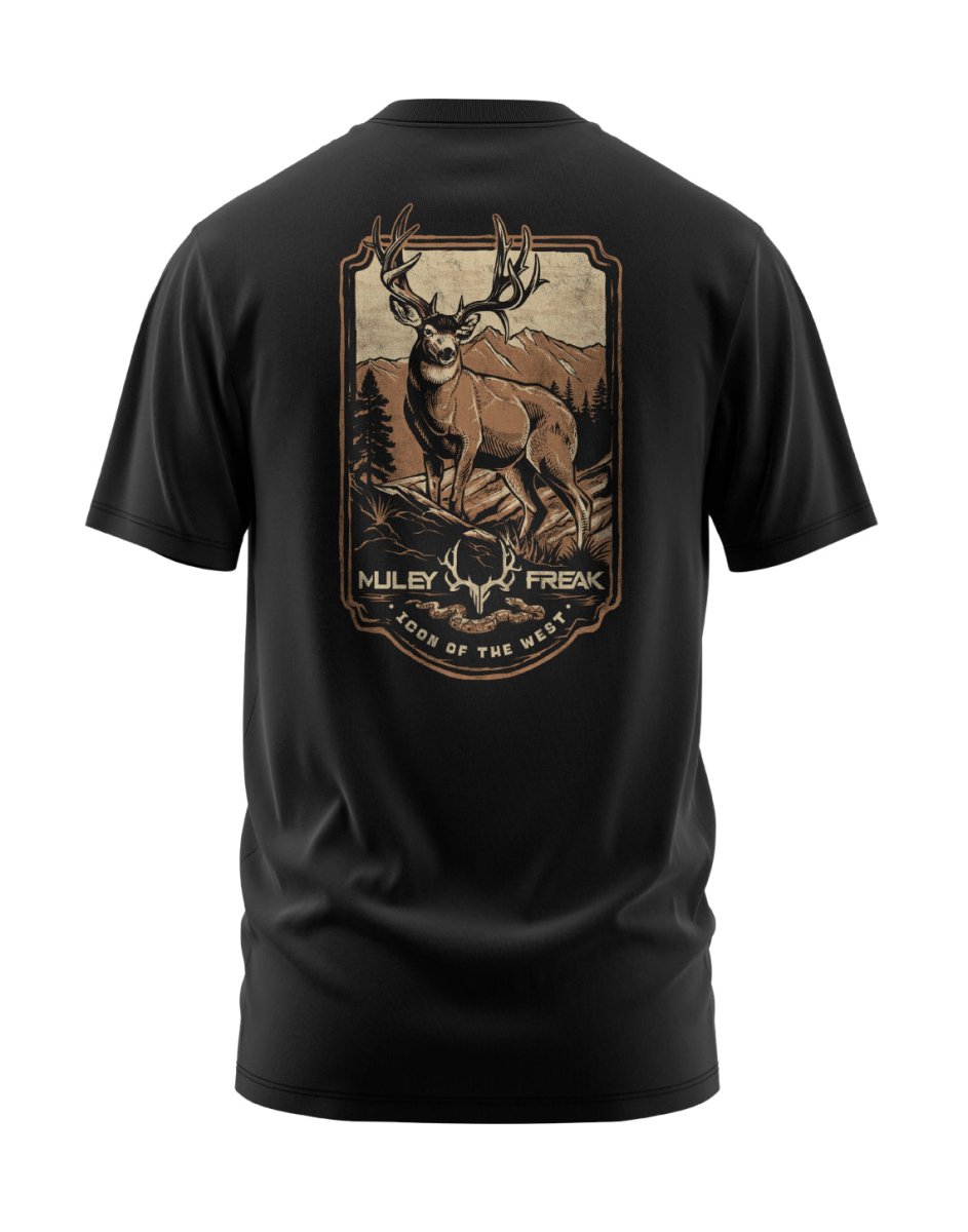 Icon Of The West Tee - Muley Freak