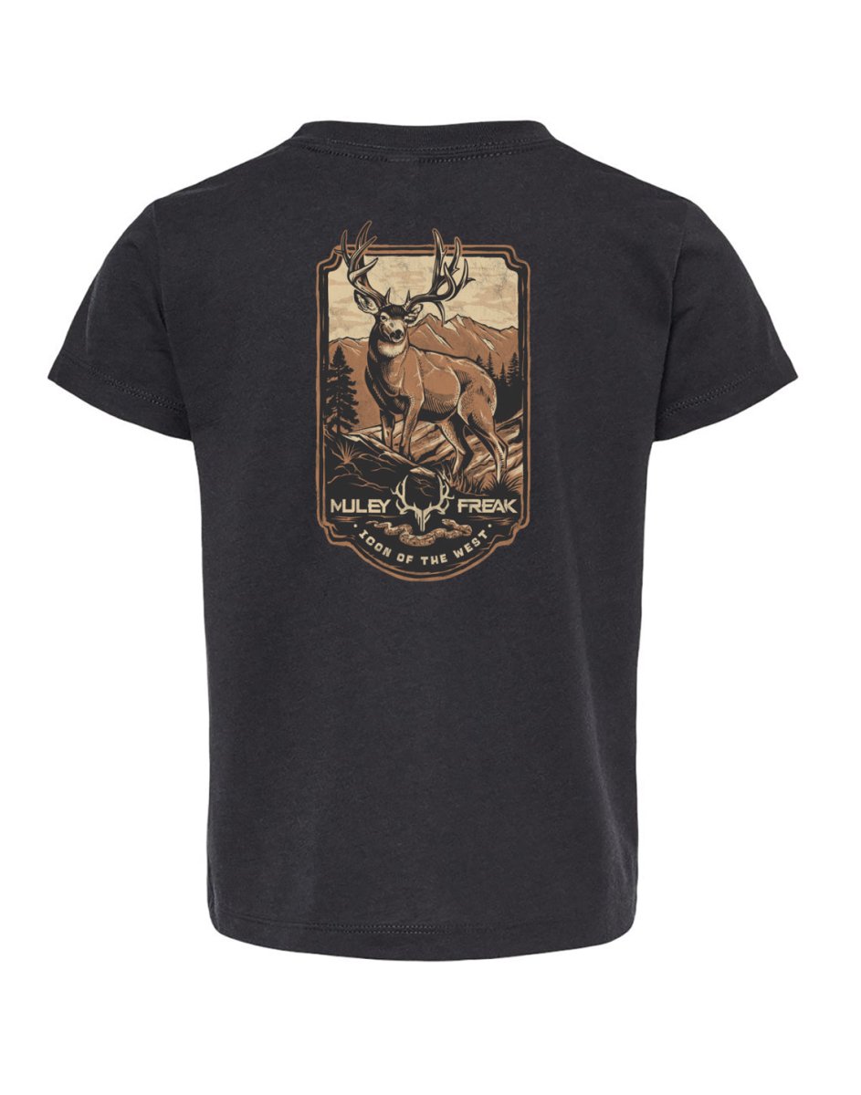 Icon Of The West Toddler Tee - Muley Freak