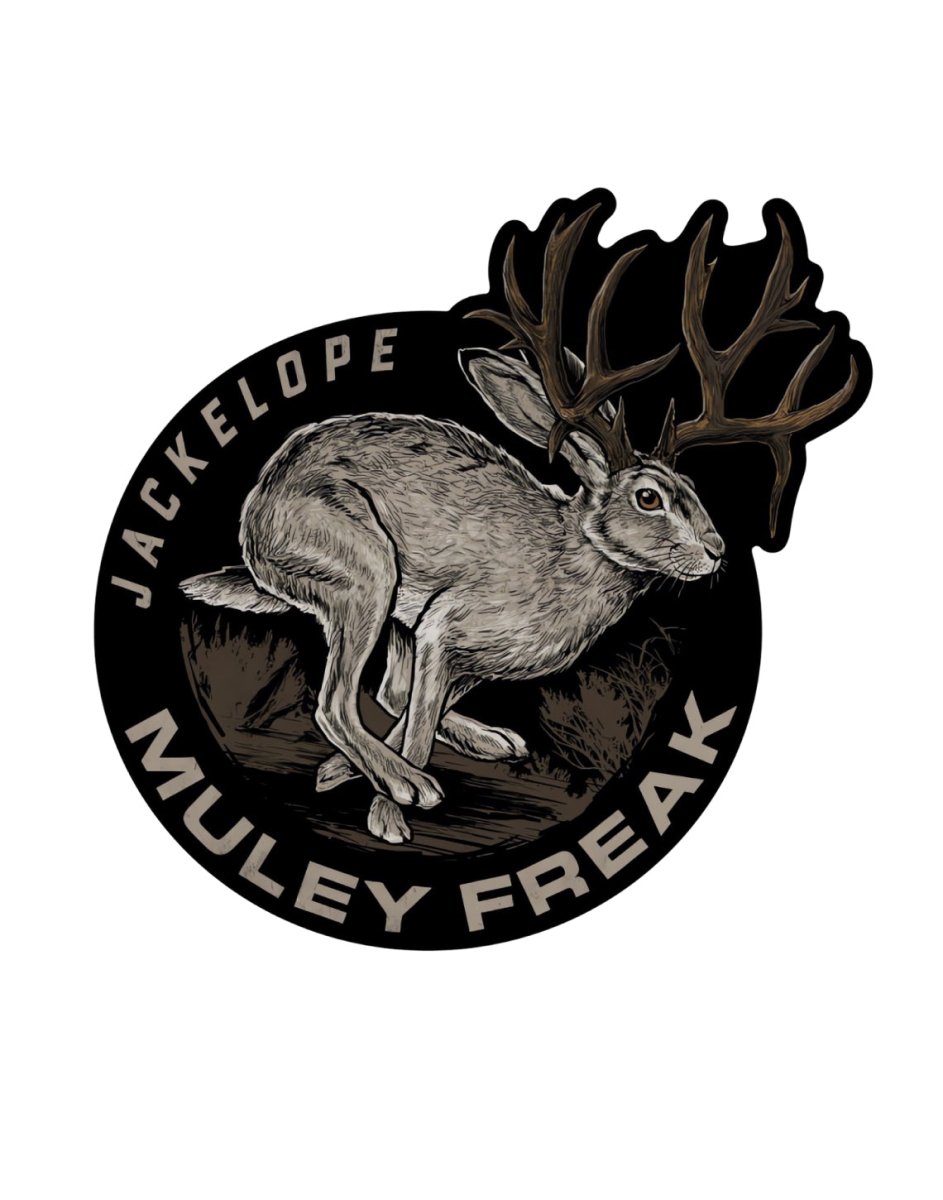 Jackelope Sticker - Muley Freak
