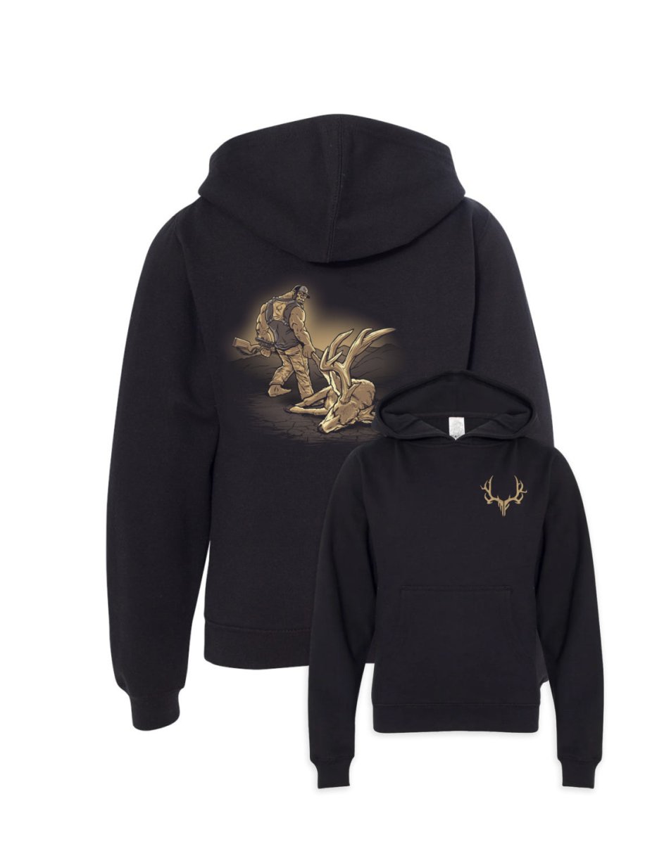 Kid's Legend Buck Hoodie - Muley Freak