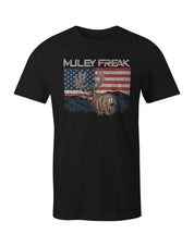 Limited Edition Icon Buck Flag Tee - Muley Freak