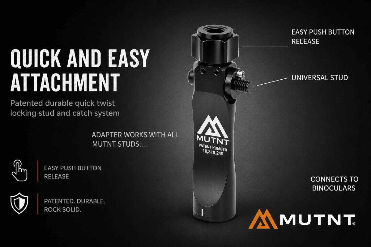 NEW Gen 2 Binocular Tripod Adapter Kit - Muley Freak