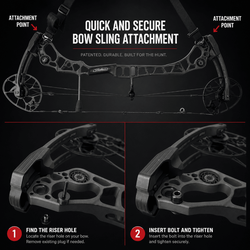 Quick-Disconnect Bow Sling Kit - Muley Freak