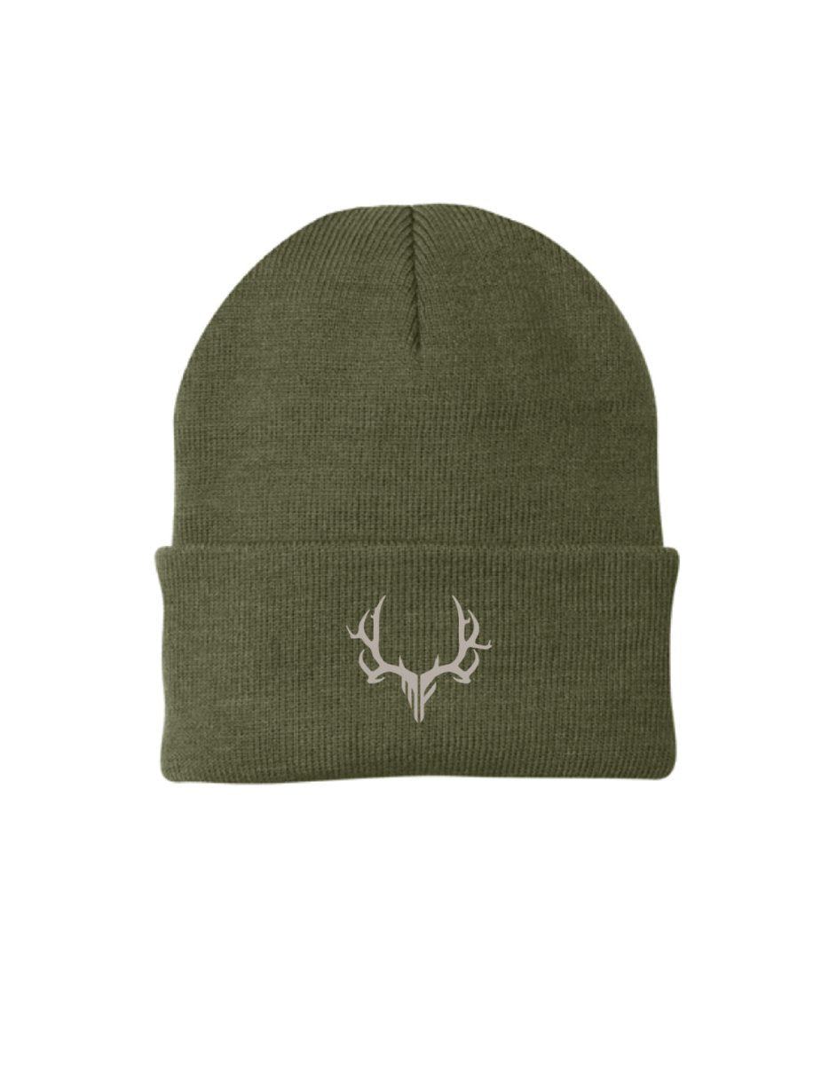 Skull Beanie - Muley Freak