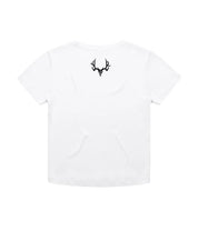 Womens Cursive Fitted Tee - Muley Freak