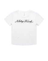 Pull ras du cou à logo pour fille