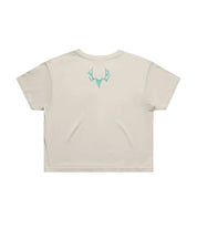 Women's Floral Skull Tee - Muley Freak