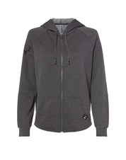 Women's Full Zip Logo Hoodie - Muley Freak