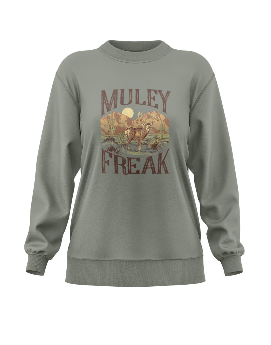 Women's Icon Crew Neck - Muley Freak