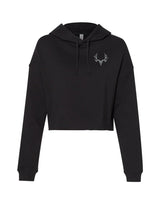 Womens Logo Crop Hoodie