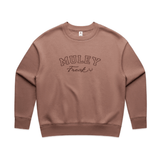 Women's Mauve Logo Crew