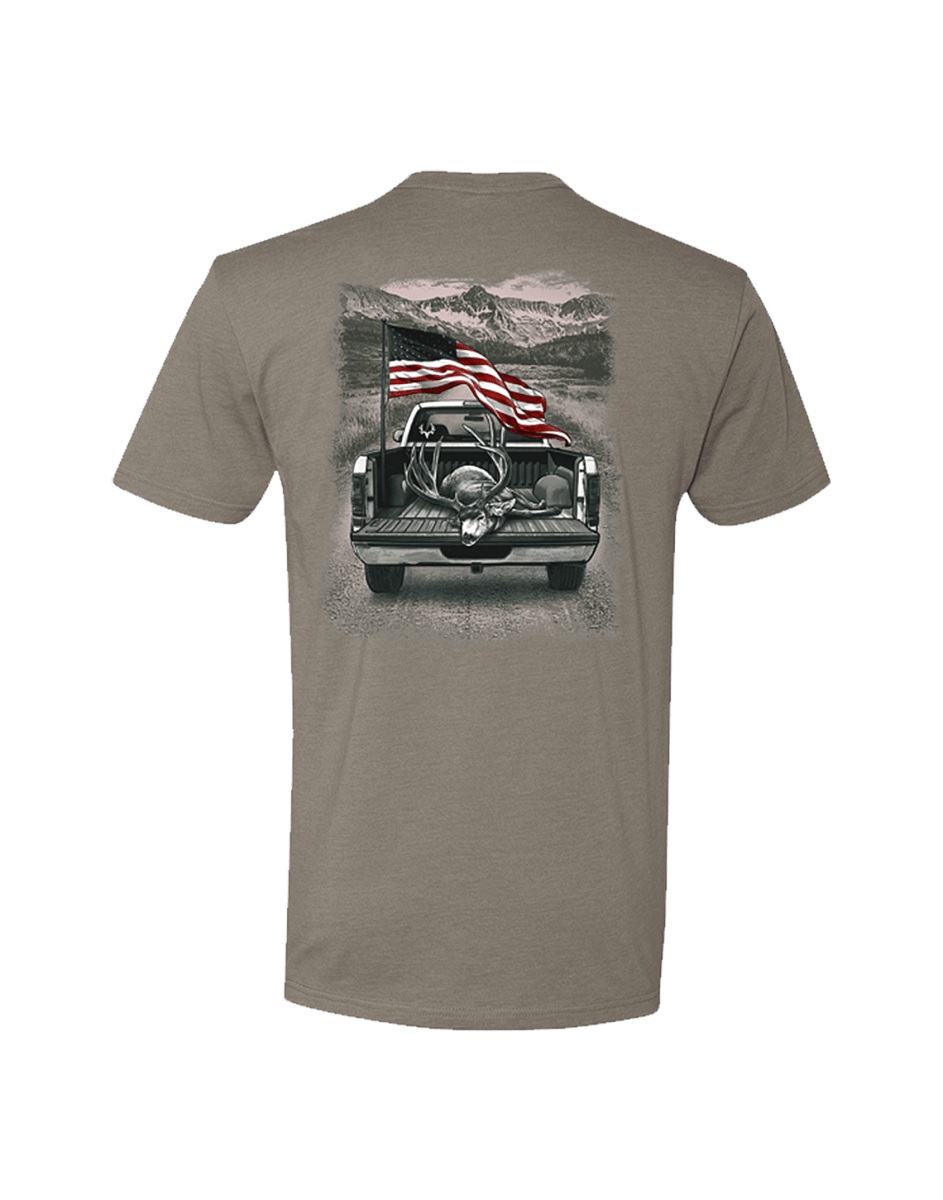 Buck In A Truck Flag Edition - Muley Freak