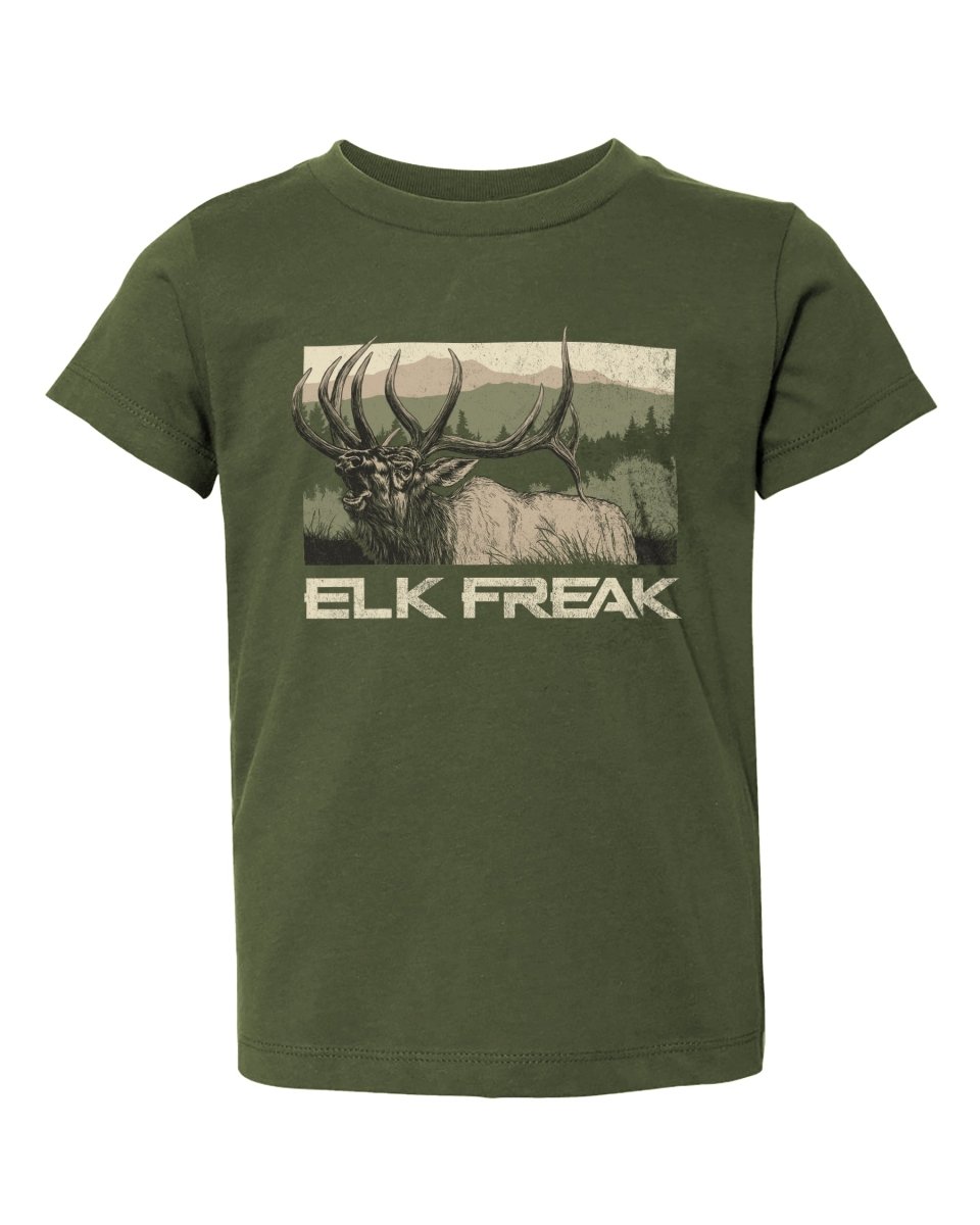 Kids Elk Freak Screamin' Tee - Muley Freak