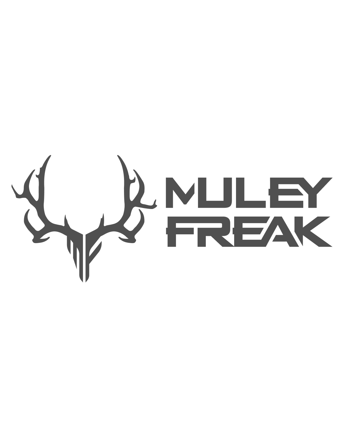 Muley Freak Side Stacked Decal - Muley Freak